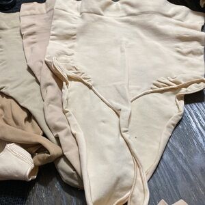 Mid waist sculpting thong